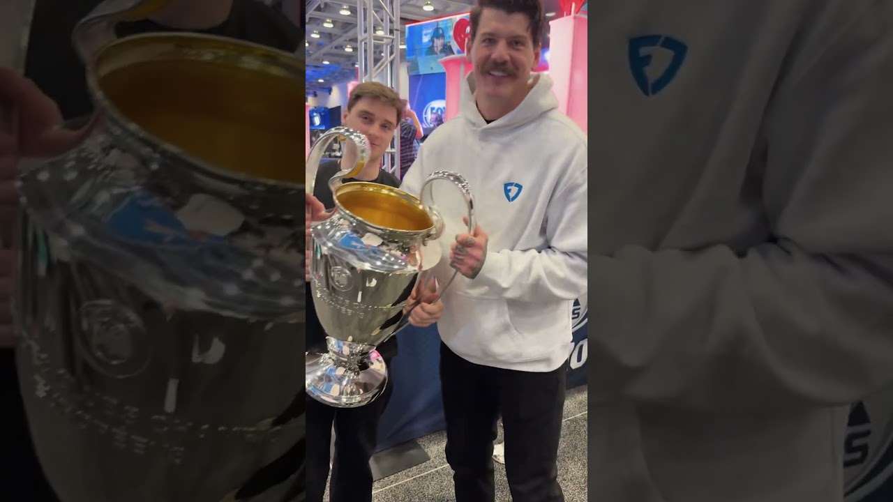 The Champions League Trophy Is In The Building | Bussin' With The Boys