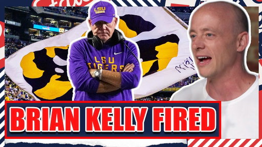 Brian Kelly FIRED By LSU - Josh Pate's College Football Show