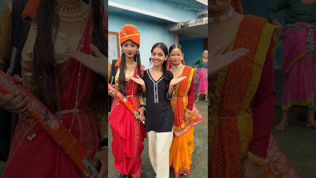 Rani Laxmibai look😍15august special🇮🇳|Miss.Hosiyar|#shorts #vlog #minivlog #629