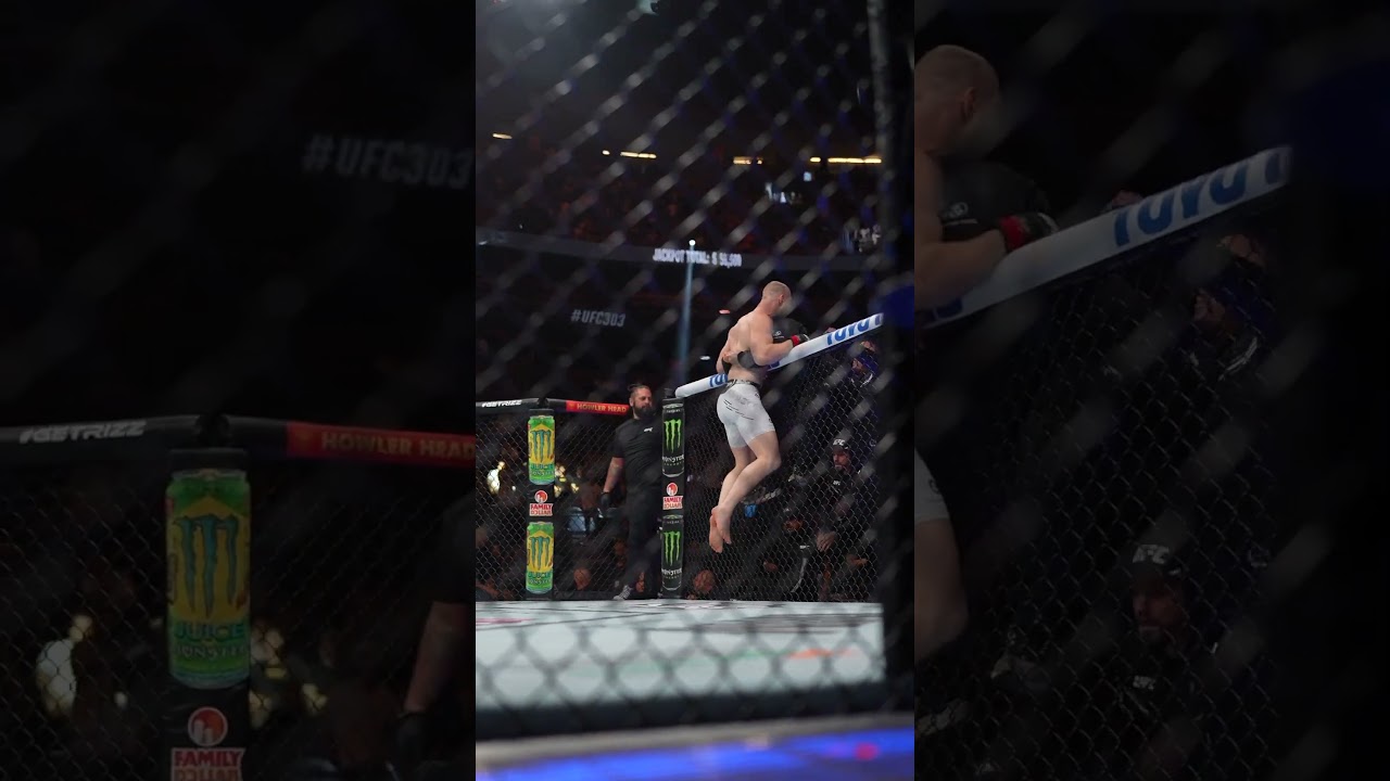 The opponent was out cold in front of the camera! 😲 #UFCSeattle #UFC #UFCIndia #JoePyfer