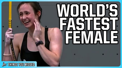 Speed Climber Breaks World Record Using a Bizarre Route | Things You Missed