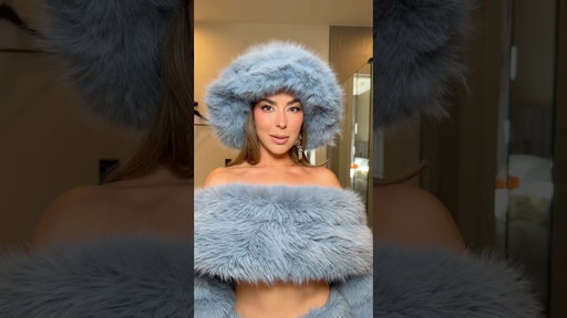 snow bunny ❄️☃️🐇🤍 #transition #makeuptransition