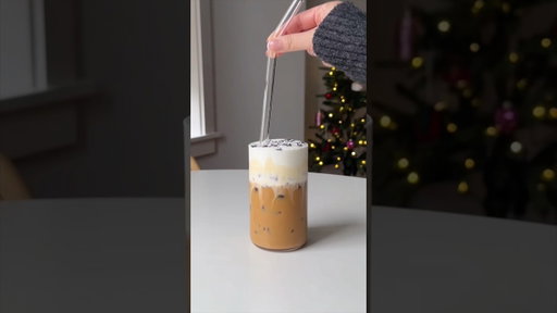 Cannoli cold foam latte
