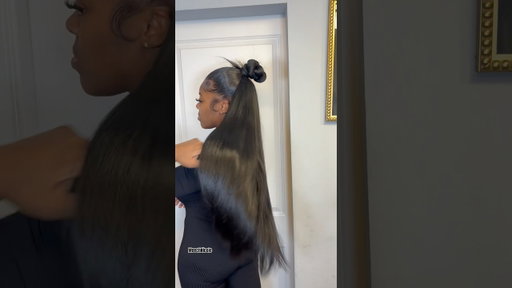I’ll always come through for my girls! #fyp #wigs #hairtutorial #halfuphalfdown #meechnicole