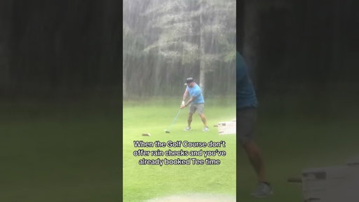 Rain or Shine  #golf #golfcourse #golfer