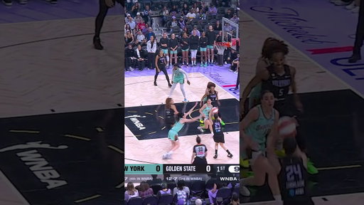 POV: You tried to keep up with Cecilia. 🤣 #goldenstatevalkyries #wnba #shorts