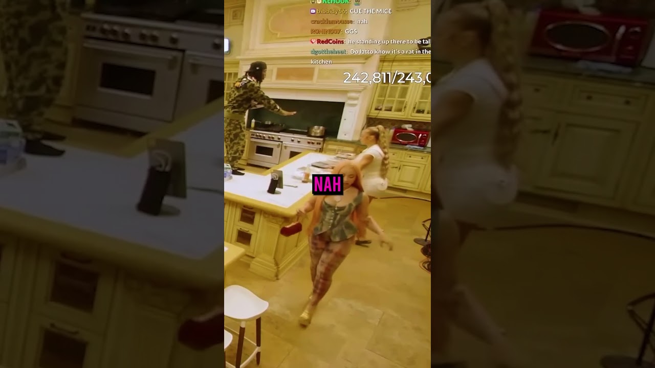 Kai Cenat Reveals To Ice Spice & Latto That There Are Rats In The Mafiathon House 😭