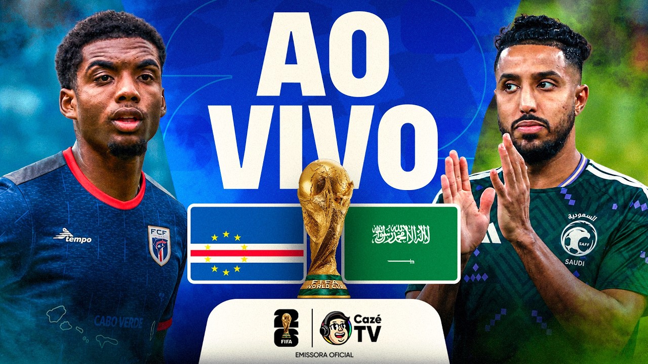 JOGO COMPLETO: CABO VERDE X ARÁBIA SAUDITA | COPA DO MUNDO FIFA™ 2026 | 3ª RODADA | FASE DE GRUPOS