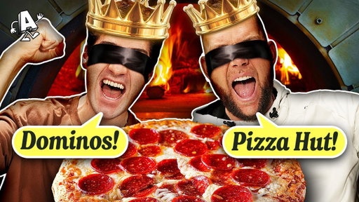 Dude Perfect x Airrack: Blind Pizza Taste Test