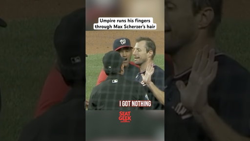 Max Scherzer undoes his belt so the umpire can check him, a breakdown #mlb #baseball #maxscherzer