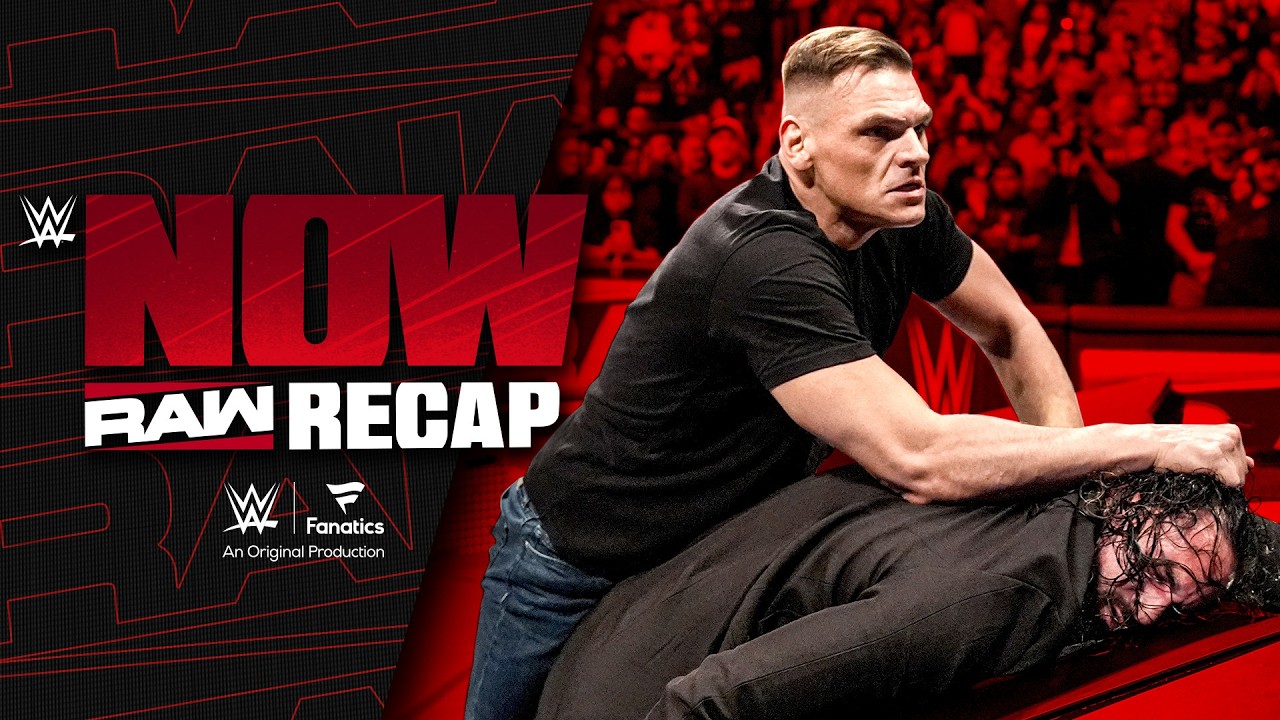 Gunther ASSAULTS Seth Rollins, more WrestleMania matches set | Raw Recap: WWE Now