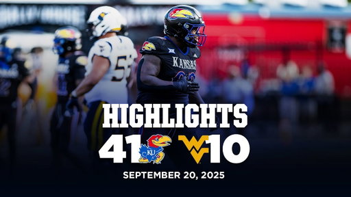 Kansas Football vs. West Virginia Highlights