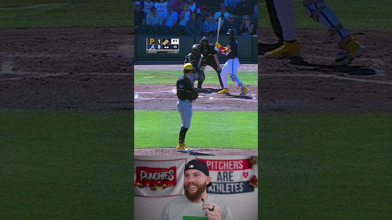 Skenes vs Acuna Spring Training Reaction 💯 | #shorts