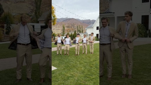 Introducing The Groomsmen At Brock and Kesley’s Wedding 👀