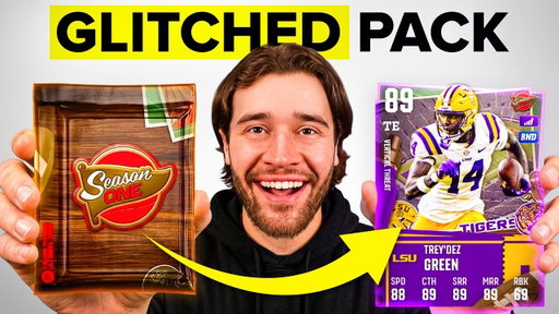 I FOUND AND OPENED GLITCHED PACKS in CFB 27!