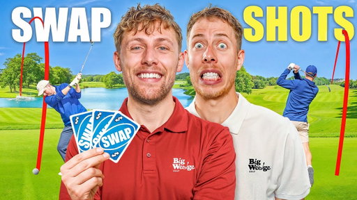 BIG WEDGE SWAP SHOTS GOLF CHALLENGE!