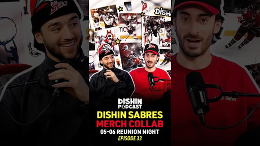 Episode 33 is LIVE NOW🔥✨ DISHIN x Buffalo Sabres ⚔️