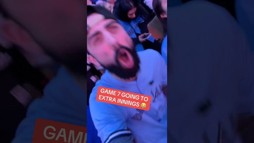 Game 7 to extra innings 🤦‍♂️ #mlb #baseball #toronto #bluejays #dodgers