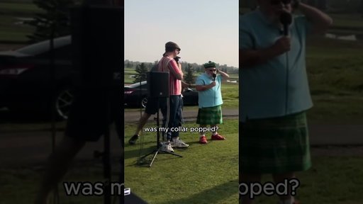 Tony Hawk Pro Golfer? Only at the GOCF Heckle Hole #golf #roast #golfer #comedian #roasting