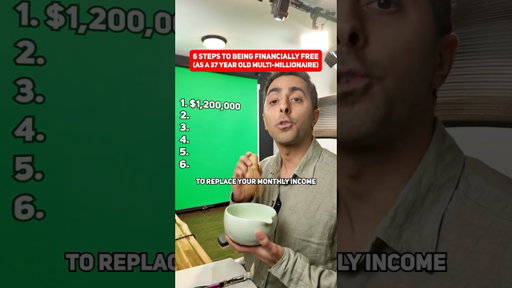 6 Steps to Be Financially Free #shorts #finance