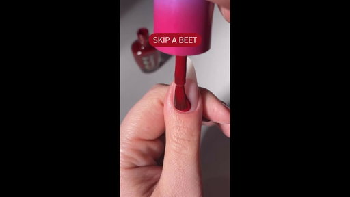 Our heart when we saw this shade ❤️📈 Shade: Skip a Beet #shorts