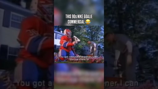 This Nike Ad Of A Canadiens Goalie Rage-Mowing Maple Leafs Is Peak Comedy 😂😂😂  #hockey #nhl #nike