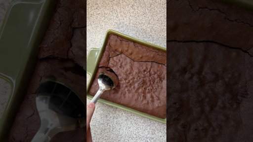 i tried making ina garten's brownie pudding