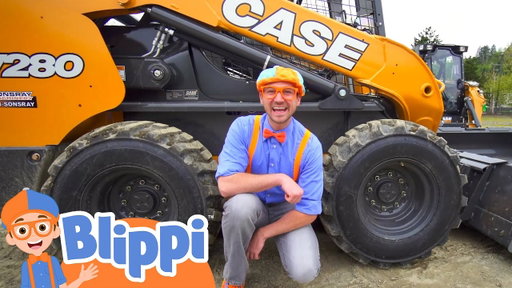 Blippi Explores A Tractor | Blippi Vehicles | Learning Videos for Kids