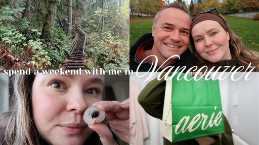 Weekend in Vancouver Vlog 🐿️🌲👜✨ Costco Haul, Robson Street Shopping & Exploring North Vancouver