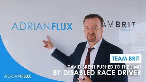 'David Brent' Gets Pushed to the Limit by a Disabled Race Driver