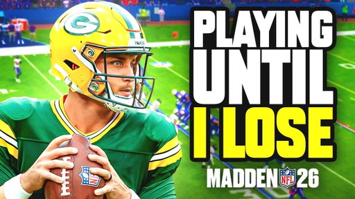 Former NFL QB Plays Madden... Until He Loses