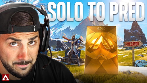 I’M ATTEMPTING THE HARDEST SOLO GRIND IN APEX | SOLO TO PRED EP.1