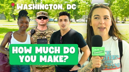 Asking People in DC How Much They Make? Salary Transparent Street