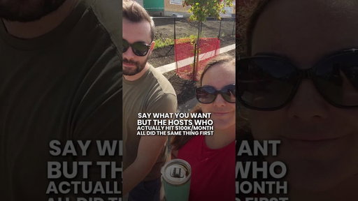 SAY WHAT YOU WANT, BUT THE HOSTS WHO ACTUALLY HIT $100K PER MONTH ALL DID THE EXACT SAME THING FIRST