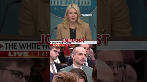 Leavitt tears apart reporter as 'left-wing hack' #foxnews #news #us #fox