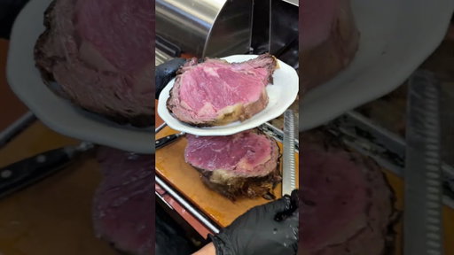 Prime Rib at Golden Steer in Las Vegas