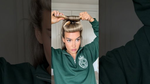 How to get tight curls with the overnight blowout rods #overnightblowout #heatlesscurls