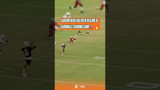 Carson Beck has been turning heads at Cardinals training camp 🎯🔥(🎥 @rookiewatchofficial )