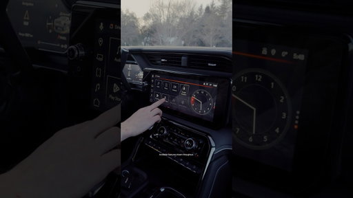 #GMCSierra AT4X interior has you covered with premium seating and features made for every adventure.