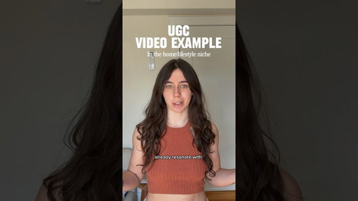 #ugcexample in the home niche #ugccreator #marketing
