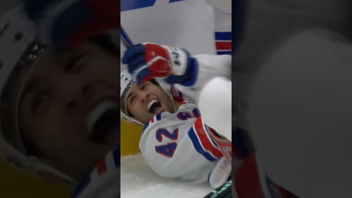 LABA BURIES THE REBOUND #noahlaba #nyrangers #nhl #hockey #goal