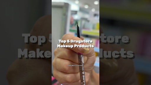 TOP 5 DRUGSTORE MAKEUP PRODUCTS TO BUY #makeupshorts #drugstorehaul #makeup