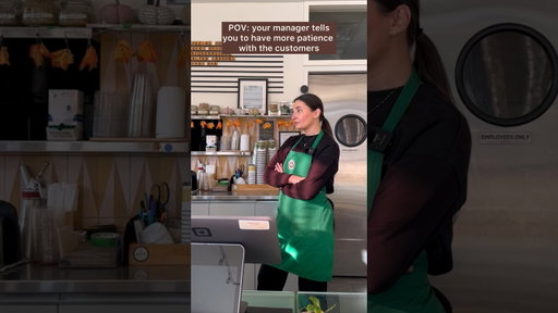 Zero patience left. None. #barista