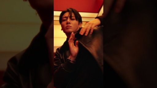 Jung Kook slips into leather. Warm up holiday nights in new outerwear, denim and tees.