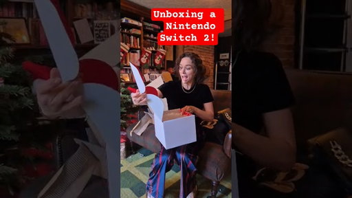 Unboxing a Nintendo Switch 2! #Gaming #Gifted #nintendo