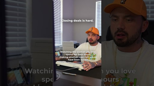 Pick your hard. Sales grind or something much worse.