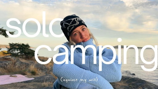 solo camping & mary oliver