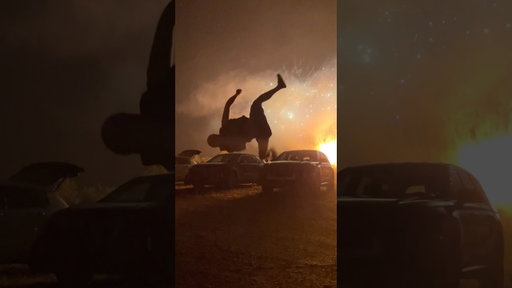 Happy 250th America 🇺🇸 🎆 #fireworks #4th #tricking #flips