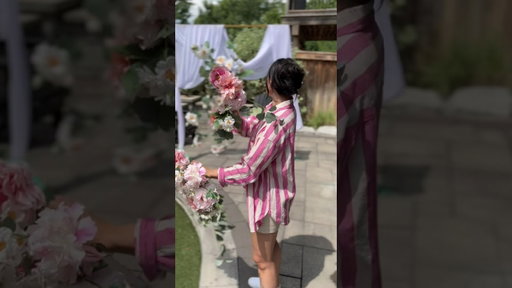 How to Make a Wedding Floral Arch 💐 #DIY