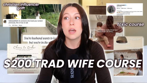 $200 Trad Wife Course?! Exposing A Christian Influencer Grift